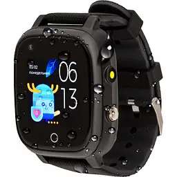 Дитячий розумний годинник Amigo GO005 4G WIFI Thermometer Black - мініатюра 4
