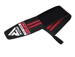 Бинти для зап'ясть (кистьові бинти) RDX GYM WRIST WRAP R11 BLACK/RED (WAH-WR11BR)