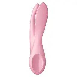 Вібратор для клітора Satisfyer Threesome 1 14 см рожевий - мініатюра 2