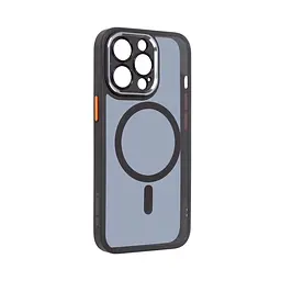 Чехол для Apple iPhone 13 Pro, Unit MagSafe SE, черный, с защитой камеры, магсейф, противоударный, магнитный, панель-накладка с MagSafe, с поддержкой беспроводной зарядки, TPU+PC, защита всего корпуса, ударопрочный, ArmorStandart (ARM75370) - мініатюра 2
