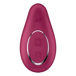 Вібратор Satisfyer Dipping Delight Berry з двома моторами - мініатюра 3