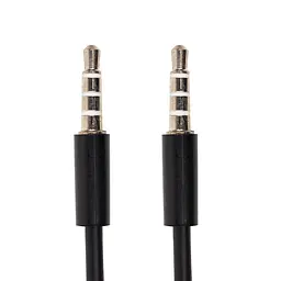 Аудіо кабель PowerPlant Xiaomini jack 3.5 мм 4 pin M-M, 1.2 м