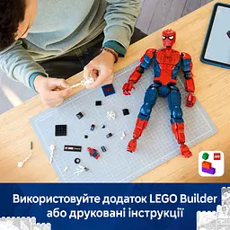 Конструктор LEGO Marvel Фігурка супергероя Людини-Павука (76346) - мініатюра 11