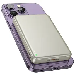 Портативна батарея Power Bank Hoco Q26A Joy PD20W Magnetic 10000mAh Gold - мініатюра 3