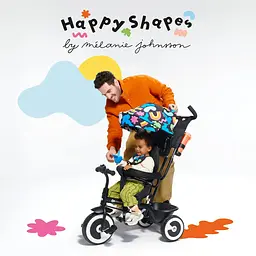 Триколісний велосипед Kinderkraft Aston Happy Shapes (KRASTO00HAP0000) - мініатюра 6