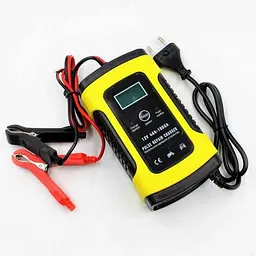 Автомобільний зарядний пристрій для акумулятора Foxsur 12V 5A - мініатюра 7
