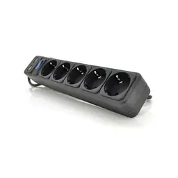 Мережевий фільтр живлення Merlion 5 розеток, 1,8 м + 2*USB (B518U) - мініатюра 2