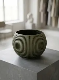 Дизайнерське кашпо для квітів Aura 22 х 22 х 22 см - мініатюра 4