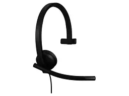 Гарнітура Logitech H570e Mono USB-A Black (981-001426) - мініатюра 2