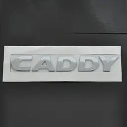 Емблема напис Caddy похила скотч 171 x 25 мм 2011- (wiwo 2K5 853 687 739)