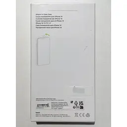 Оригінальний протиударний чохол Apple Clear Case MagSafe для iPhone 14 (6.1") Прозорий (MPU13RM/A) - мініатюра 5