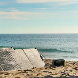 Портативна складана сонячна панель Litheli 100W - мініатюра 3