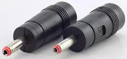 Перехідник адаптер DC 12V 5.5 * 2.1 - 3.5 * 1.35 мм мама-тато - мініатюра 4