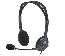 Навушники Logitech H111 Stereo 981-000593 Gray - мініатюра 2