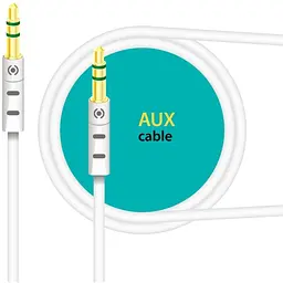 Кабель мультимедійний 3.5mm M to 3.5mm M 1.0m white Piko (1283126489167)