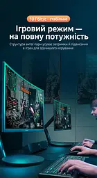 Сетевой кабель Ethernet UGREEN NW150 10 м патч-корд RJ45 штекер на обоих концах Cat7 до 10 Гбит/с экранирование F/FTP жилы из чистой меди в хлопковой оплётке 600 МГц чёрный (30791) - миниатюра 13