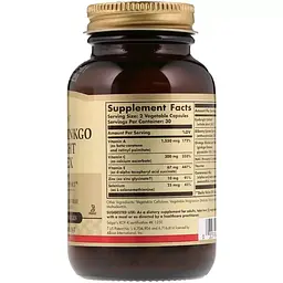 Комплекс для очей Solgar Bilberry Ginkgo Eyebright Complex 60 капсул - мініатюра 2