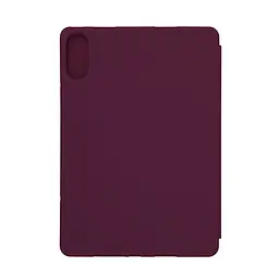 Чохол-книжка для планшета Xiaomi Redmi Pad Pro Poco Pad, Smart Fold Pen, бордовий, 12.1 дюймів, з екошкіри + TPU, з магнітною застібкою, підставкою, тримачем під стилус, протиударний, з функцією Wake/Sleep, ArmorStandart (ARM81435) - мініатюра 2