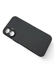 Чохол до мобільного телефона BeCover Carbonite Case (MagSafe) для Apple iPhone 16 Black (712067) - мініатюра 3