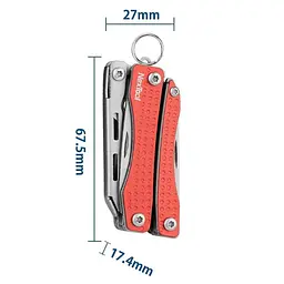 Мультитул Xiaomi NexTool Mini Flagship (NE20106) Red - мініатюра 2