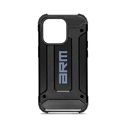 Чехол для Apple iPhone 14 Pro, Panzer, черный, противоударный, бронированный, милитари, панель-накладка, защита всего корпуса, защита дисплея и камеры, термополиуретан (TPU) + поликарбонат (PC), ArmorStandart (ARM70799)