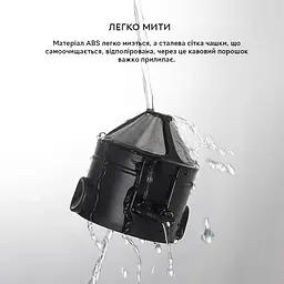 Пуровер/воронка/фільтр Semi Coffee Maker багаторазова, White для ручного заварювання кави - мініатюра 8