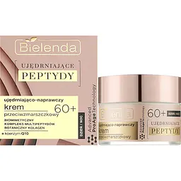 Крем проти зморшок Bielenda Firming Peptides Advanced ProAge Technology зміцнюючий і відновлюючий 60+, 50 мл - мініатюра 2