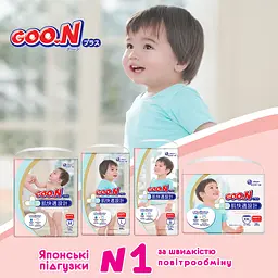 Трусики-підгузки GOO.N Plus XL (12-20 кг) 76 шт. - мініатюра 13