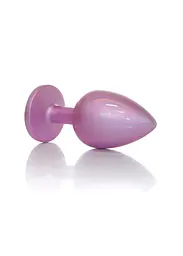 Анальна пробка - Jewellery Pearl Pink Plug Clear L - мініатюра 3