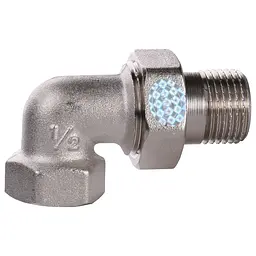Згін-американка кутовий Solomon 1/2″ нікель 1600 - мініатюра 3