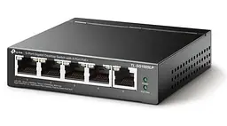 Комутатор TL-SG1005LP, 5x100/1000 Mb/s, автоматичне визначення MDI/MDIX, металевий корпус TP-Link teh0028256 - мініатюра 2