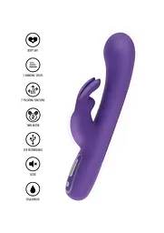 Вібратор-кролик Toy Joy Love Rabbit Exciting 21.5 см фіолетовий - мініатюра 9