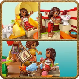 Конструктор LEGO Disney Princess Пригодницьке каное Ваяни 529 деталей (43270) - мініатюра 7