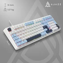 Клавіатура Ajazz AK980 MAX Magnetic switches Blue White Dark Blue (AK980-MAX-M-BWD (AK980-MAX-M-BWDB) - мініатюра 13