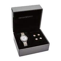 Жіночий подарунковий набір EMPORIO ARMANI AR80019 Kappa (годинник + сережки) - мініатюра 2