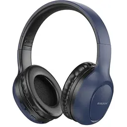 Навушники бездротові Borofone BO19 Musique BT накладна гарнітура 20 годин роботи синя
