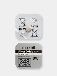 Батарейка Maxell SR421SW 1PC EU MF (6813373) - мініатюра 2