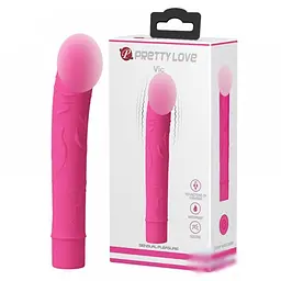 Вібратор з вібрацією Pretty Love Vic рожевого кольору Baile BI-014701 19553