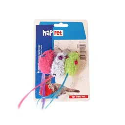 Happet Набір 3 плюшеві мишки , 5 см (K064)