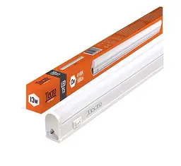 Світильник LED, Tecro T5, 13W, 4100K, білий, 1100Lm, 300?, IP65, довжина 1200мм (TL-T5-13W-4.1K)