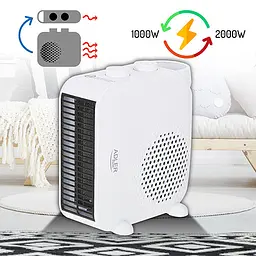 Термовентилятор тепла Adler AD 7725w - мініатюра 4