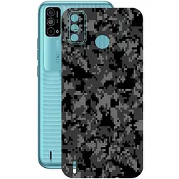 Защитная пленка StatusSKIN для Tecno Spark Go 2021 Корпус Винил Пиксель 1