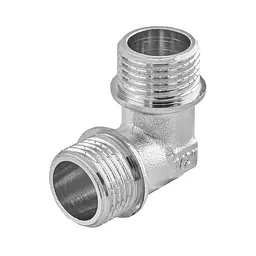 Кутник Nolf Nfc.L06MM-N-1/2'' MM нікельований NF3108 - мініатюра 3