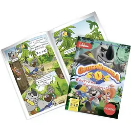 Книга-комікс Ludum Суперкоманді SOS. Врятуй острів мавпи! Випуск 2 - мініатюра 2