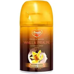 Змінний балон IFRESH 250мл для освіжувача повітря Premium Vanilla praline