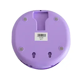 Настільний вентилятор Mini Fan W1646 фіолетовий, складаний з USB, акумуляторний - мініатюра 4