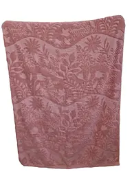 Простирадло махрове жакардове Parisa Home Premium 200х220 щільність 470 г/м2 рожеве - мініатюра 4