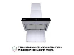 Витяжка Perfelli TS 6635 I/BL 1000 LED - мініатюра 6