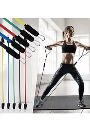 Набір резинок з еспандерами Gymtek 5-ти колірний - мініатюра 2