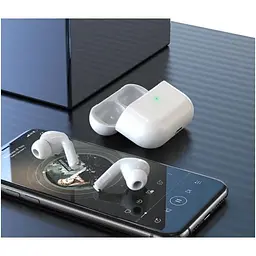 Бездротові навушники Borofone BW04 Active Noise Cancelling True TWS білі 6931474753946 - мініатюра 7